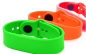 Силиконовые RFID-браслеты с застежкой